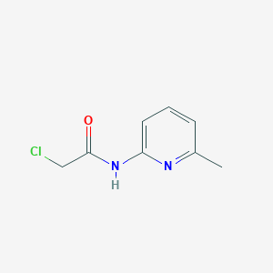 molecular formula C8H9ClN2O B2750318 2-chloro-N-(6-methylpyridin-2-yl)acetamide CAS No. 128729-46-4