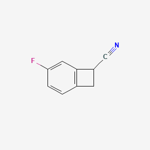 4-Fluorobicyclo[4.2.0]octa-1,3,5-triene-7-carbonitrile