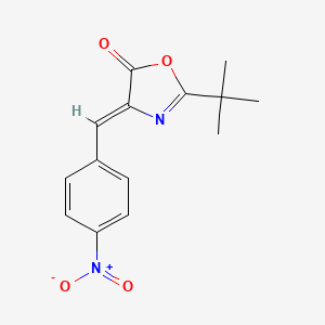 molecular formula C14H14N2O4 B2750348 1,1,1-三氟丙基碳酰氯酸酯 CAS No. 538339-03-6