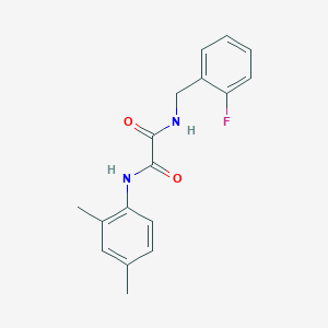 N1-(2,4-dimethylphenyl)-N2-(2-fluorobenzyl)oxalamide