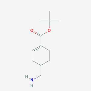 Tert-butyl 4-(aminomethyl)cyclohexene-1-carboxylate