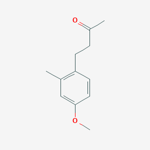 molecular formula C12H16O2 B2750421 4-(2-Methyl-4-methoxyphenyl)-2-butanone CAS No. 411238-32-9