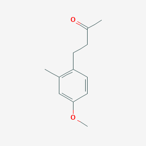 molecular formula C12H16O2 B2750421 4-(2-甲基-4-甲氧基苯基)-2-丁酮 CAS No. 411238-32-9