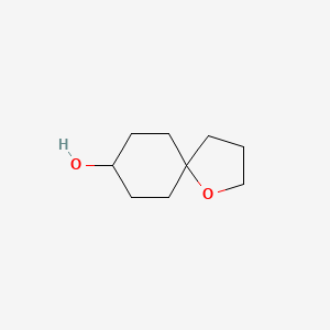 molecular formula C9H16O2 B2750467 1-氧代杂螺[4.5]癸烷-8-醇 CAS No. 87151-62-0