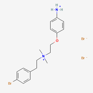 molecular formula C18H25Br3N2O B2750546 4-Apeba CAS No. 1226984-28-6