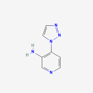 4-(1H-1,2,3-triazol-1-yl)pyridin-3-amine