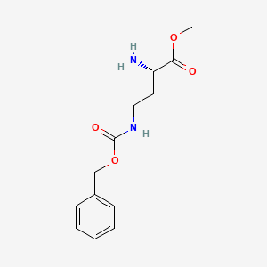 molecular formula C13H18N2O4 B2750564 H-Dab(Z)-ome hcl CAS No. 10270-79-8