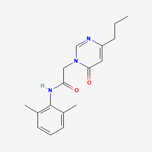 N-(2,6-dimethylphenyl)-2-(6-oxo-4-propylpyrimidin-1(6H)-yl)acetamide