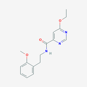 6-ethoxy-N-(2-methoxyphenethyl)pyrimidine-4-carboxamide