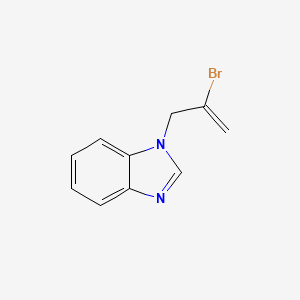 1-(2-bromoallyl)-1H-benzo[d]imidazole