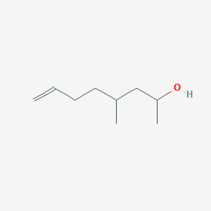 molecular formula C9H18O B2750619 4-Methyloct-7-en-2-ol CAS No. 1342509-98-1
