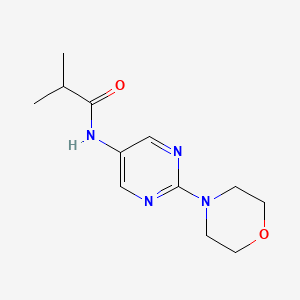 N-(2-morpholinopyrimidin-5-yl)isobutyramide