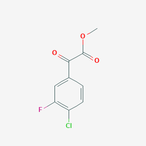 Methyl 4-chloro-3-fluorobenzoylformate