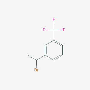 B2750719 1-(1-Bromoethyl)-3-(trifluoromethyl)benzene CAS No. 59770-96-6; 68120-41-2