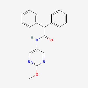 N-(2-methoxypyrimidin-5-yl)-2,2-diphenylacetamide