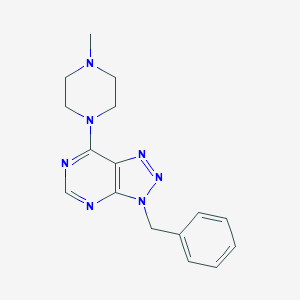 3-Benzyl-7-(4-methylpiperazin-1-yl)-3h-[1,2,3]triazolo[4,5-d]pyrimidine