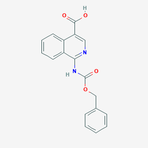 1-(Phenylmethoxycarbonylamino)isoquinoline-4-carboxylic acid
