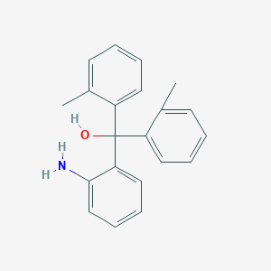 molecular formula C21H21NO B2751056 (2-氨基苯基)[双(2-甲基苯基)]甲醇 CAS No. 94964-71-3