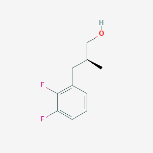 molecular formula C10H12F2O B2751124 (2S)-3-(2,3-Difluorophenyl)-2-methylpropan-1-ol CAS No. 2248201-02-5
