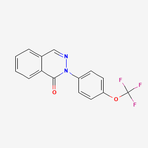 2-[4-(Trifluoromethoxy)phenyl]phthalazin-1-one