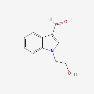 molecular formula C11H11NO2 B2751309 1-(2-hydroxyethyl)-1H-indole-3-carbaldehyde CAS No. 161261-55-8