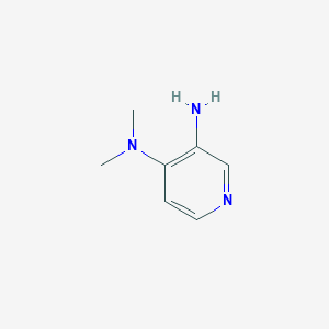 molecular formula C7H11N3 B2751342 4-N,4-N-dimethylpyridine-3,4-diamine CAS No. 5028-28-4