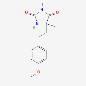 5-[2-(4-Methoxyphenyl)ethyl]-5-methylimidazolidine-2,4-dione