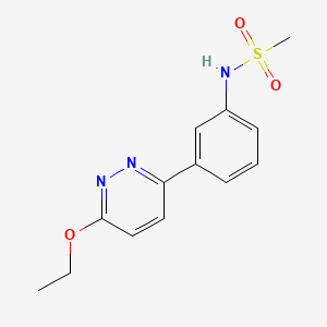N-(3-(6-ethoxypyridazin-3-yl)phenyl)methanesulfonamide