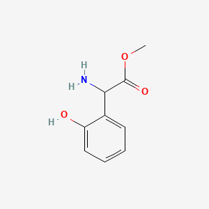 molecular formula C9H11NO3 B2751385 Methyl 2-amino-2-(2-hydroxyphenyl)acetate CAS No. 252967-15-0