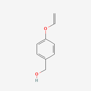 molecular formula C9H10O2 B2751391 [4-(乙烯氧基)苯基]甲醇 CAS No. 77089-07-7