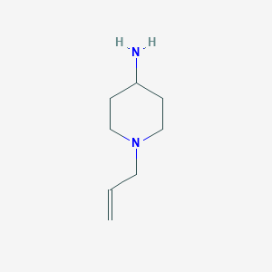 molecular formula C8H16N2 B2751396 1-(Prop-2-en-1-yl)piperidin-4-amine CAS No. 838847-25-9