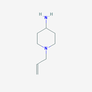 molecular formula C8H16N2 B2751396 1-(丙-2-烯-1-基)哌啶-4-胺 CAS No. 838847-25-9