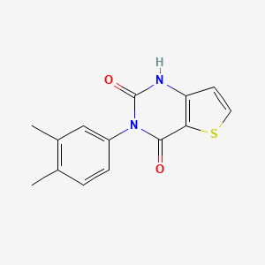 3-(3,4-dimethylphenyl)thieno[3,2-d]pyrimidine-2,4(1H,3H)-dione