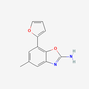 7-(Furan-2-Yl)-5-Methyl-1,3-Benzoxazol-2-Amine