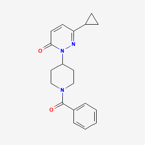 2-(1-Benzoylpiperidin-4-yl)-6-cyclopropylpyridazin-3-one
