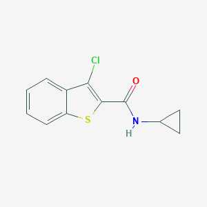 3-chloro-N-cyclopropyl-1-benzothiophene-2-carboxamide