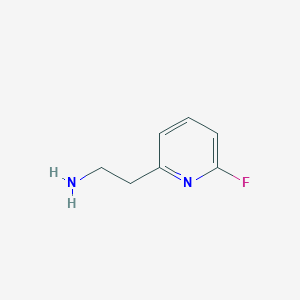 molecular formula C7H9FN2 B2751530 2-(6-氟吡啶-2-基)乙胺 CAS No. 910405-23-1