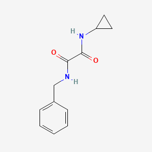 molecular formula C12H14N2O2 B2751544 N-苄基-N'-环丙基乙二胺 CAS No. 429623-79-0