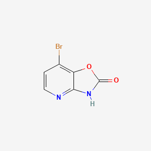 molecular formula C6H3BrN2O2 B2751574 7-溴氧唑并[4,5-b]吡啉-2-醇 CAS No. 1784534-06-0