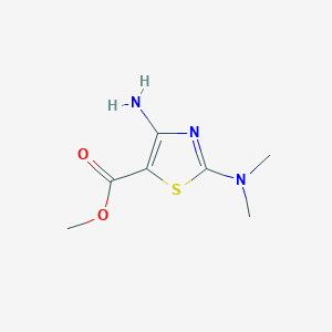 Methyl 4-amino-2-(dimethylamino)-1,3-thiazole-5-carboxylate