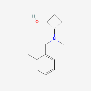 2-{Methyl[(2-methylphenyl)methyl]amino}cyclobutan-1-ol