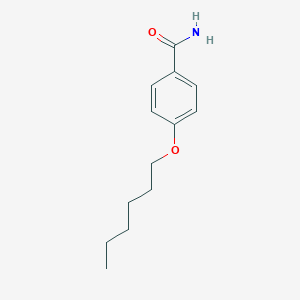 molecular formula C13H19NO2 B027517 4-Hexyloxybenzamide CAS No. 101772-33-2