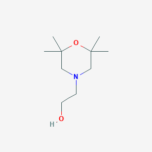 molecular formula C10H21NO2 B2751704 2-(2,2,6,6-Tetramethylmorpholino)ethanol CAS No. 1597887-78-9