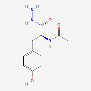 molecular formula C11H15N3O3 B2751798 乙酰-酪氨酸-NH2 CAS No. 2381-07-9