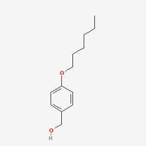 molecular formula C13H20O2 B2751808 [4-(Hexyloxy)phenyl]methanol CAS No. 3256-38-0