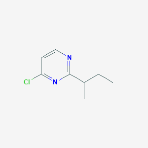 molecular formula C8H11ClN2 B2751818 2-(Butan-2-YL)-4-chloropyrimidine CAS No. 1249928-89-9
