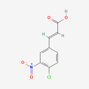 B2751821 4-Chloro-3-nitrocinnamic acid CAS No. 199679-38-4; 20797-48-2