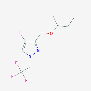 3-(sec-butoxymethyl)-4-iodo-1-(2,2,2-trifluoroethyl)-1H-pyrazole
