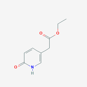 molecular formula C9H11NO3 B2751927 乙酸乙酯 2-(6-羟基吡啶-3-基)醋酸酯 CAS No. 847375-00-2