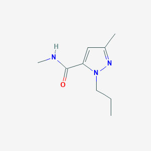 N,3-dimethyl-1-propyl-1H-pyrazole-5-carboxamide